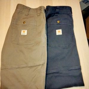 (2) Howler Bros ATX work pants . Made in USA . 32x30.